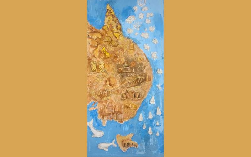 artwork of australia and the ocean